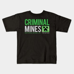 Nocturnal Defense Unit Kids T-Shirt